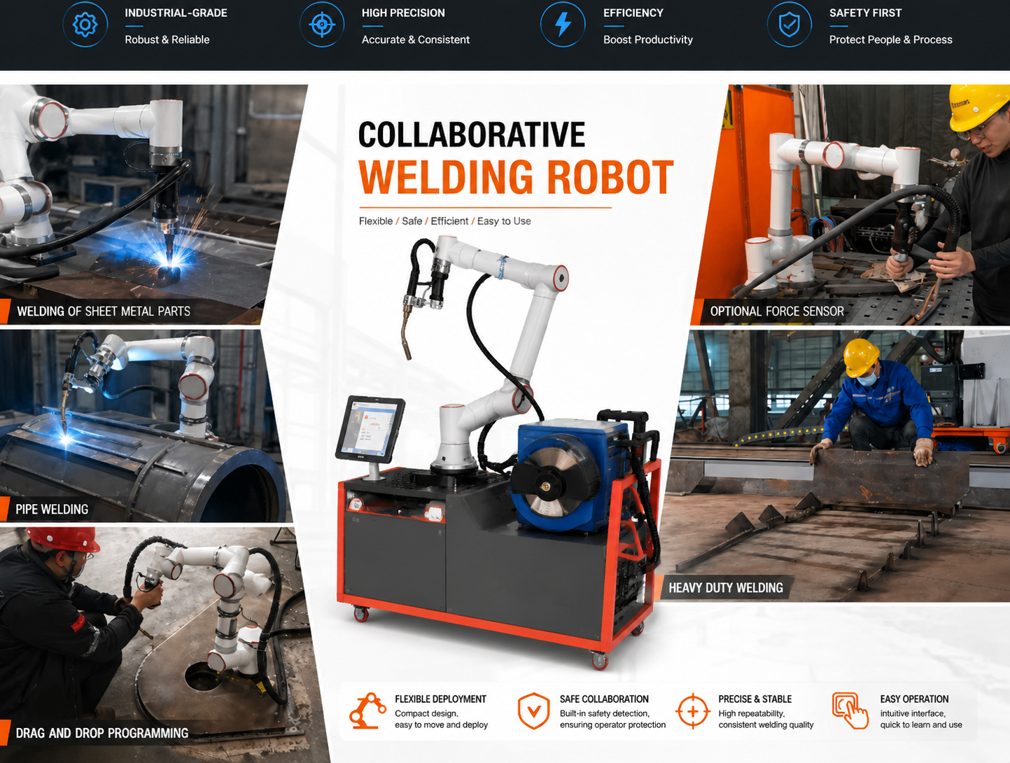 Cobot welding robot