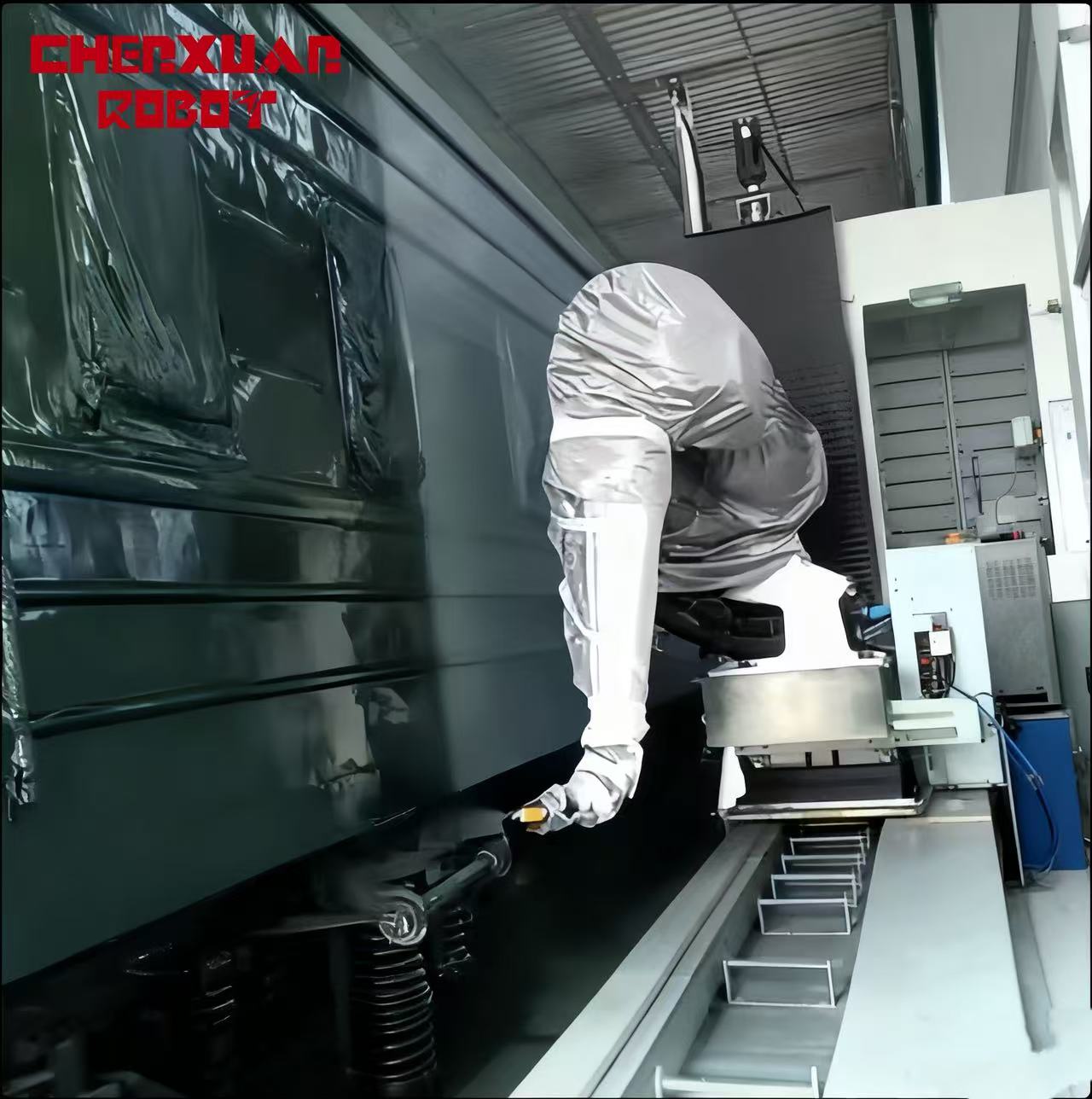 Fully automatic spraying