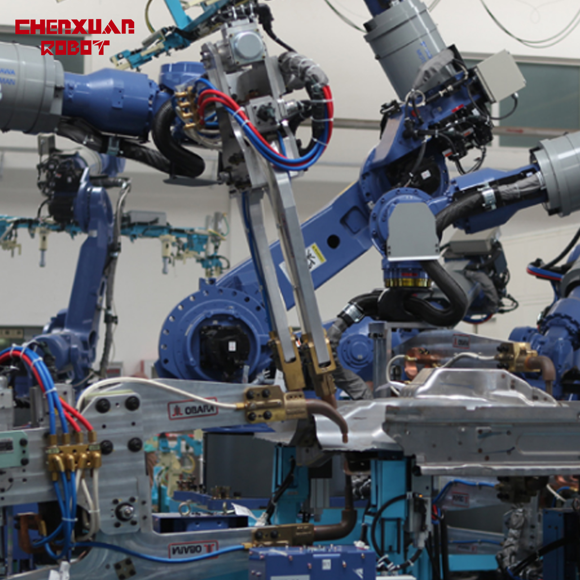 automatic spot welding robot