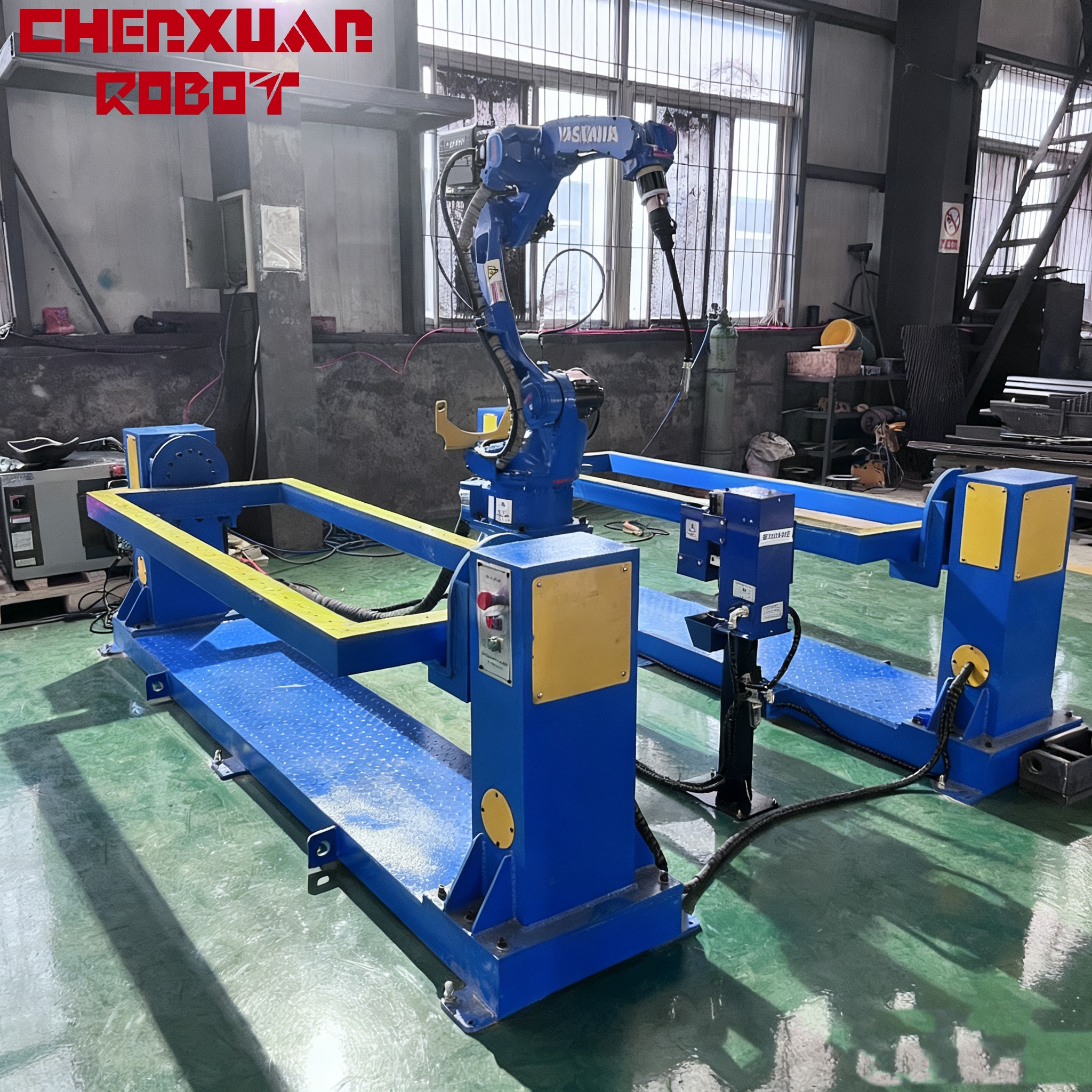 Single-machine dual workstations