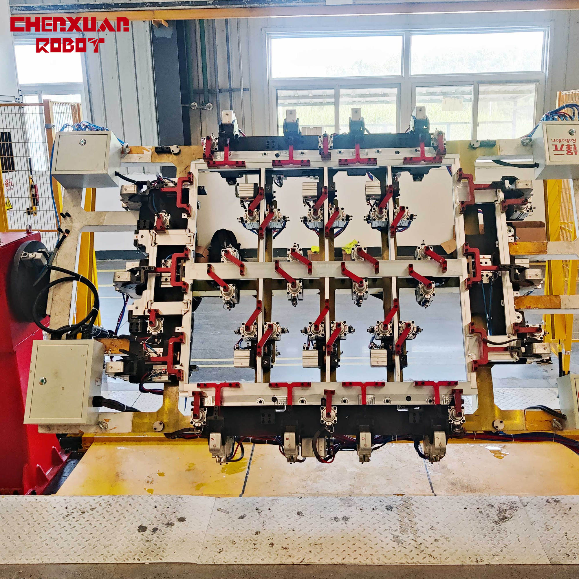 Industrial welding pallet