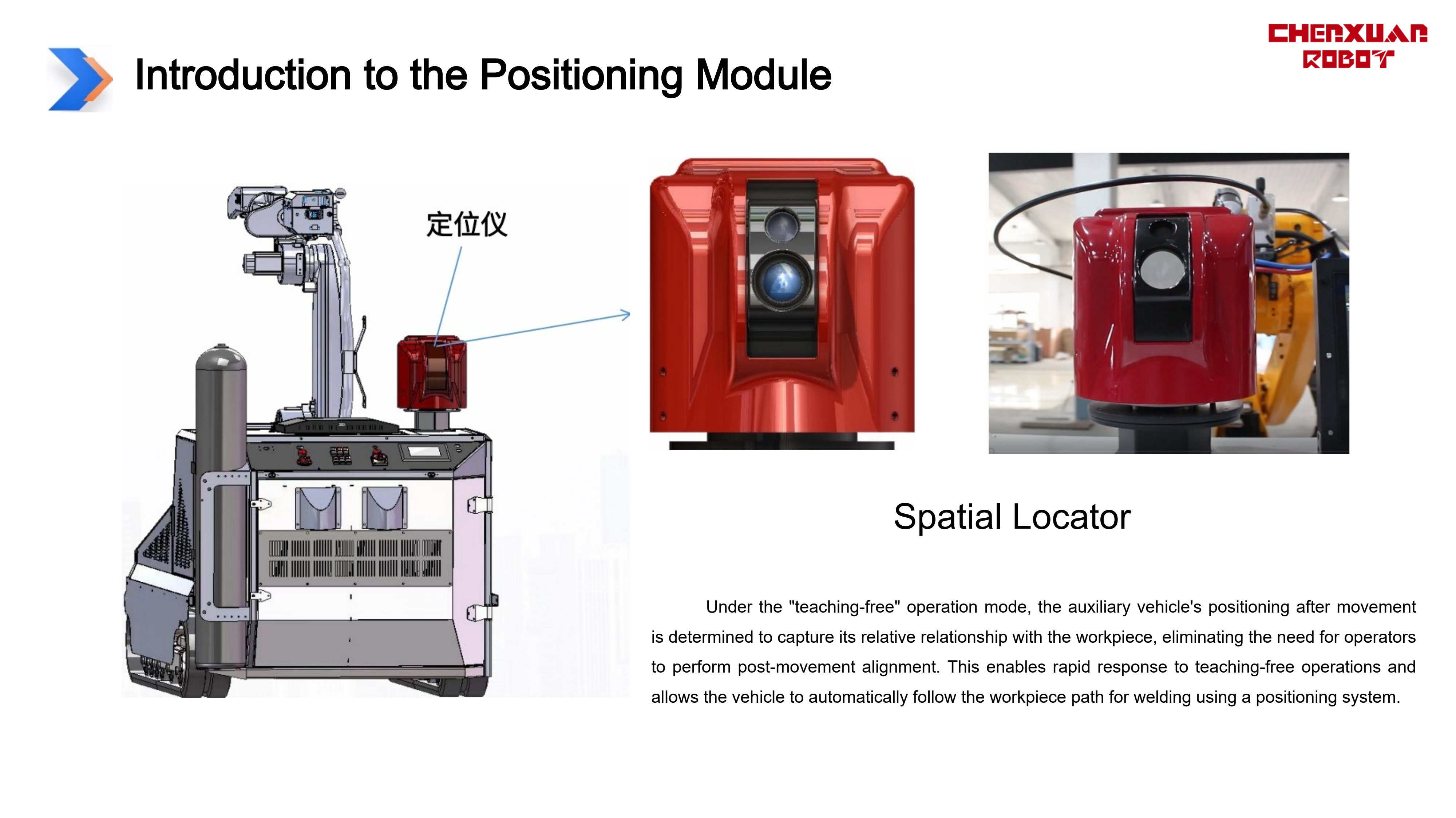 Portable welding robot