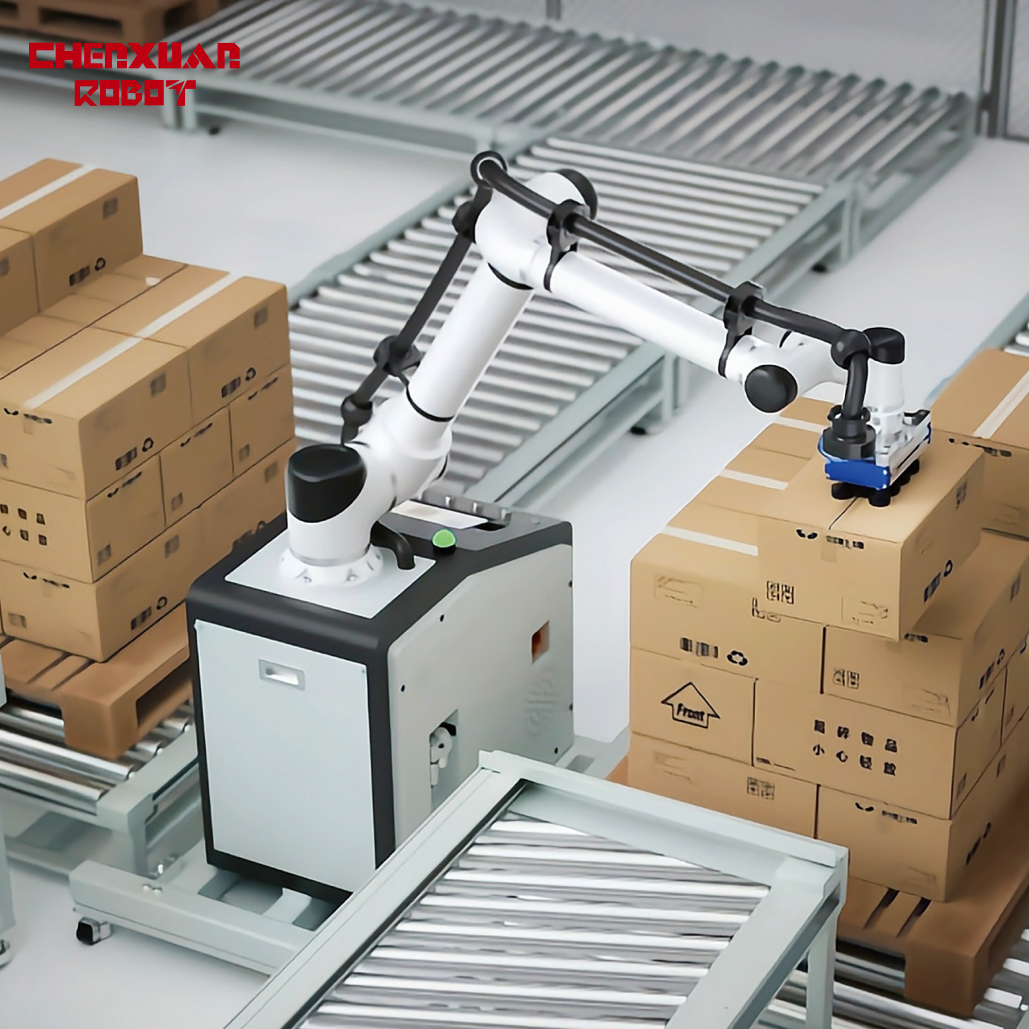 Intelligent Industrial Palletizing Cobot
