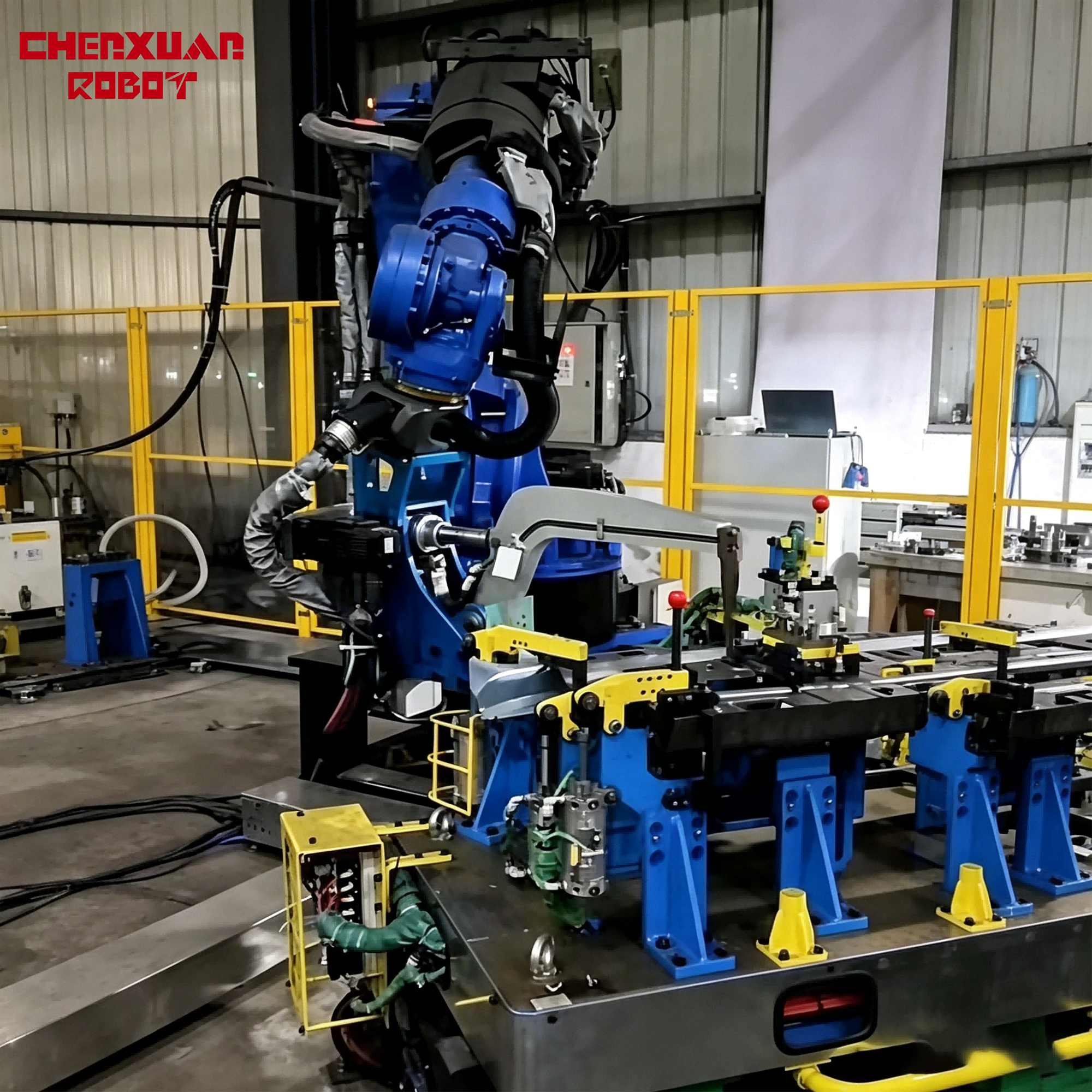Industrial Spot Welding Robotic Arm