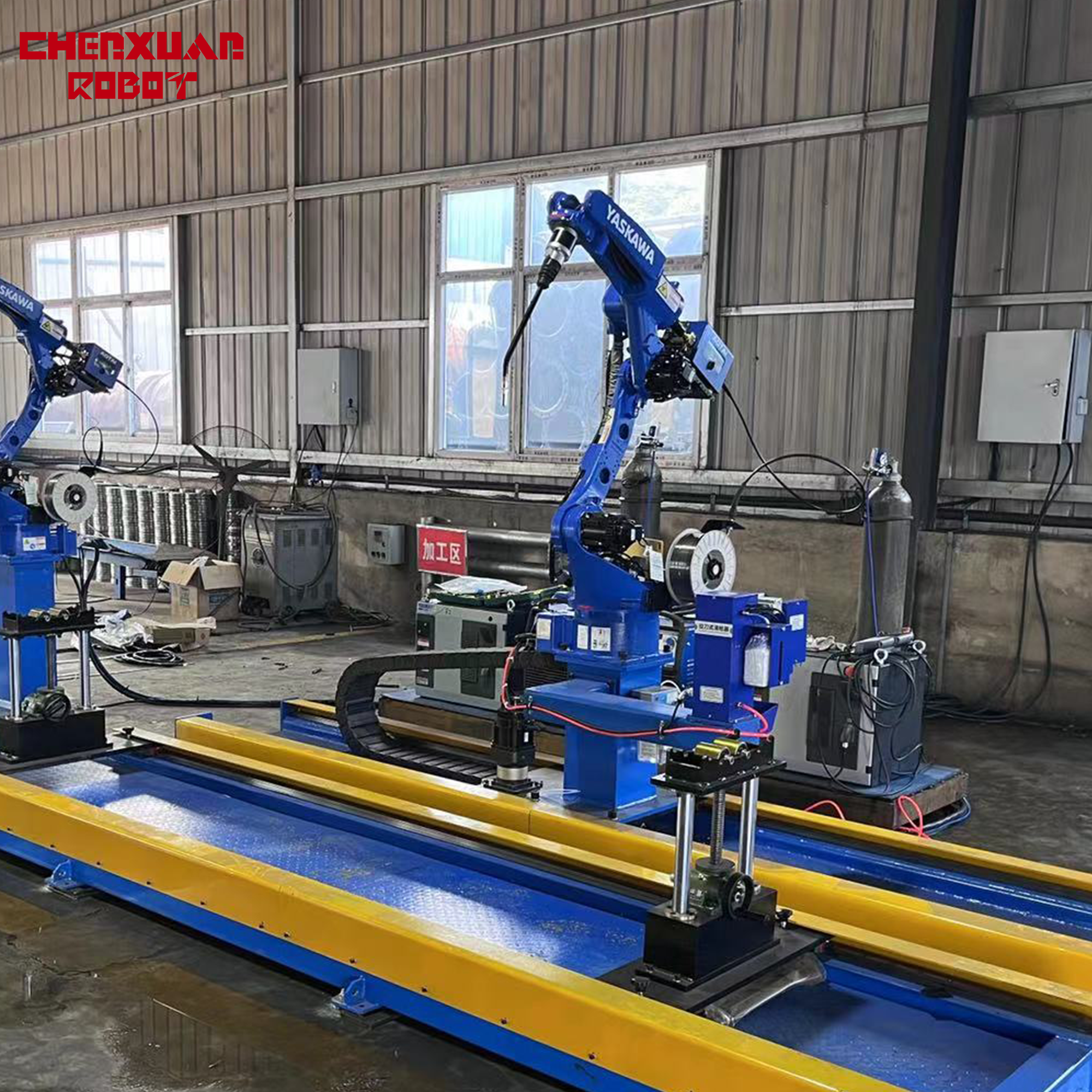  Pipe welding robot