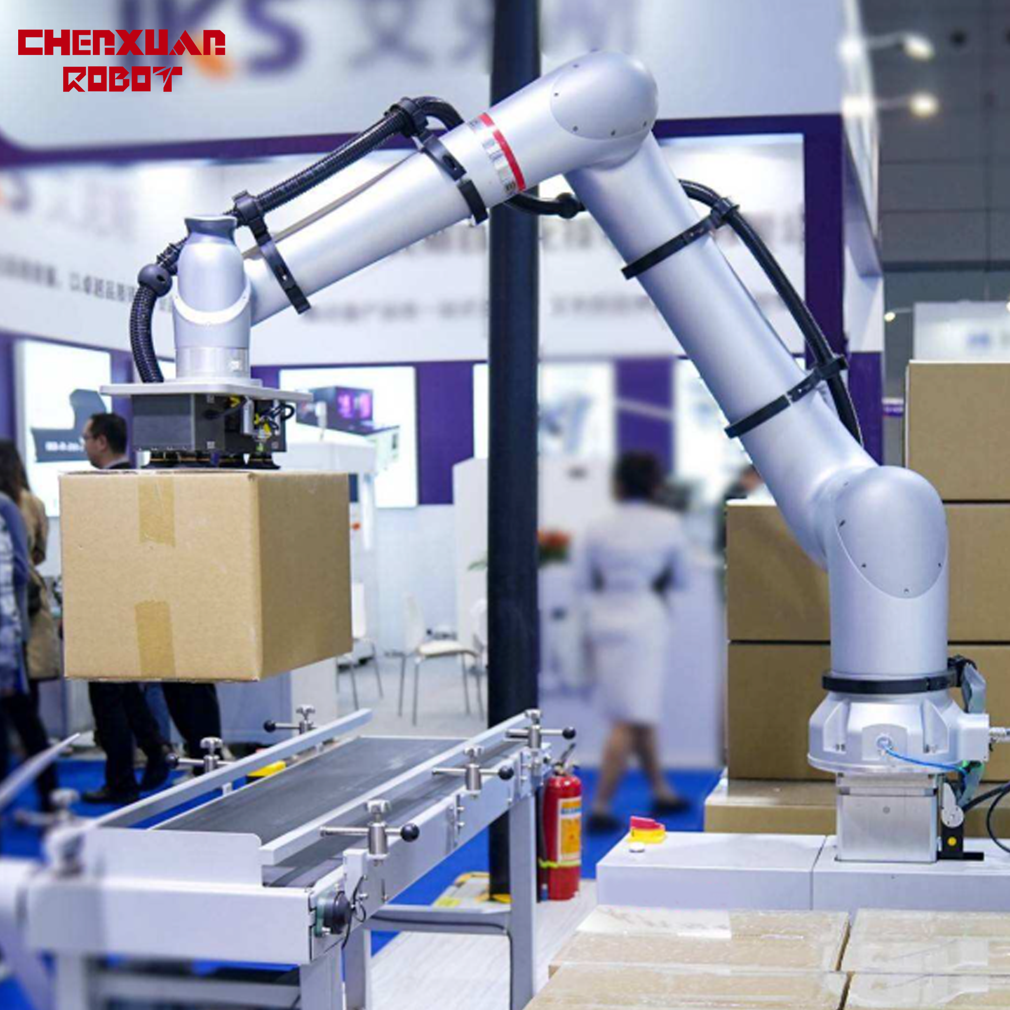 Collaborative palletizing robot