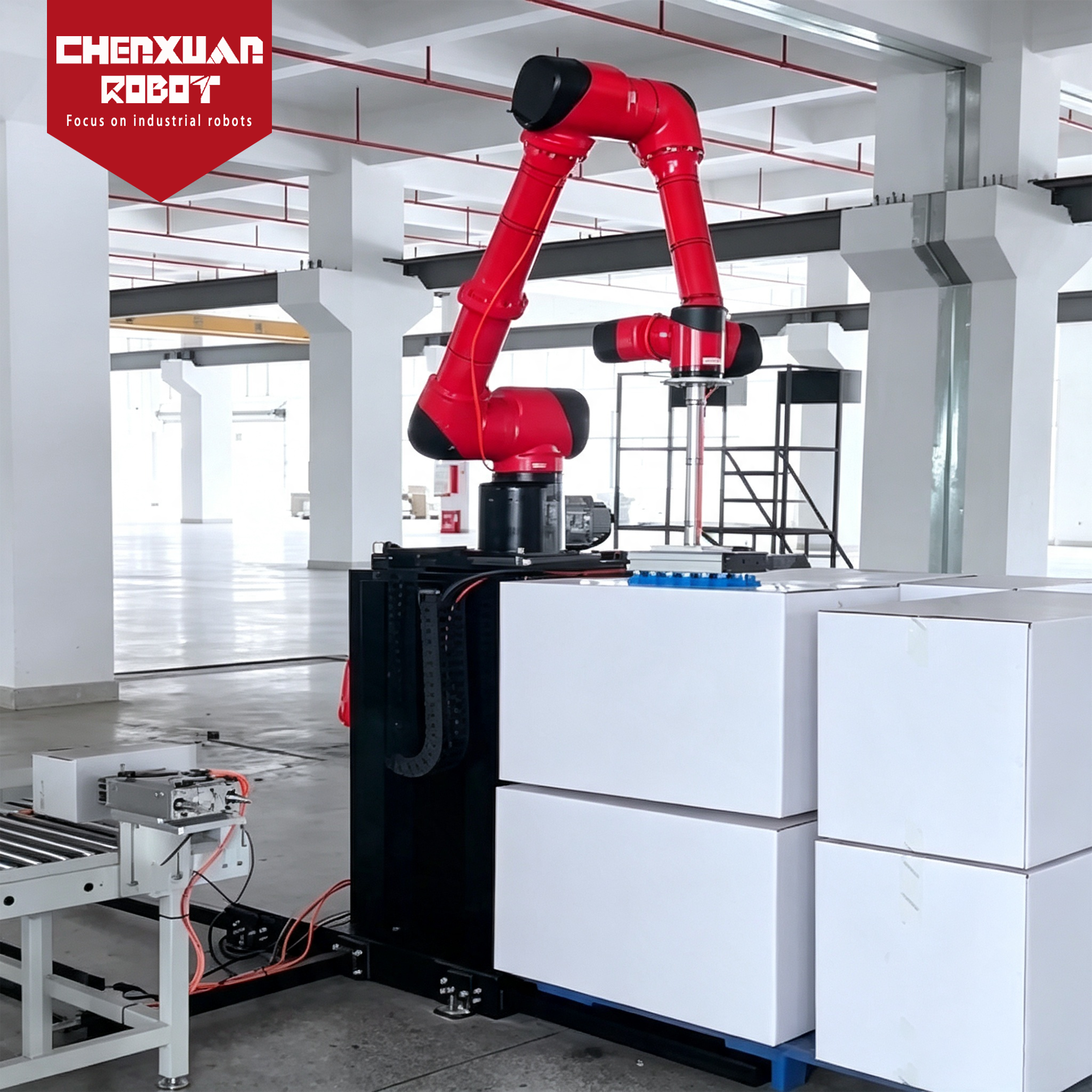 Collaborative palletizing robot