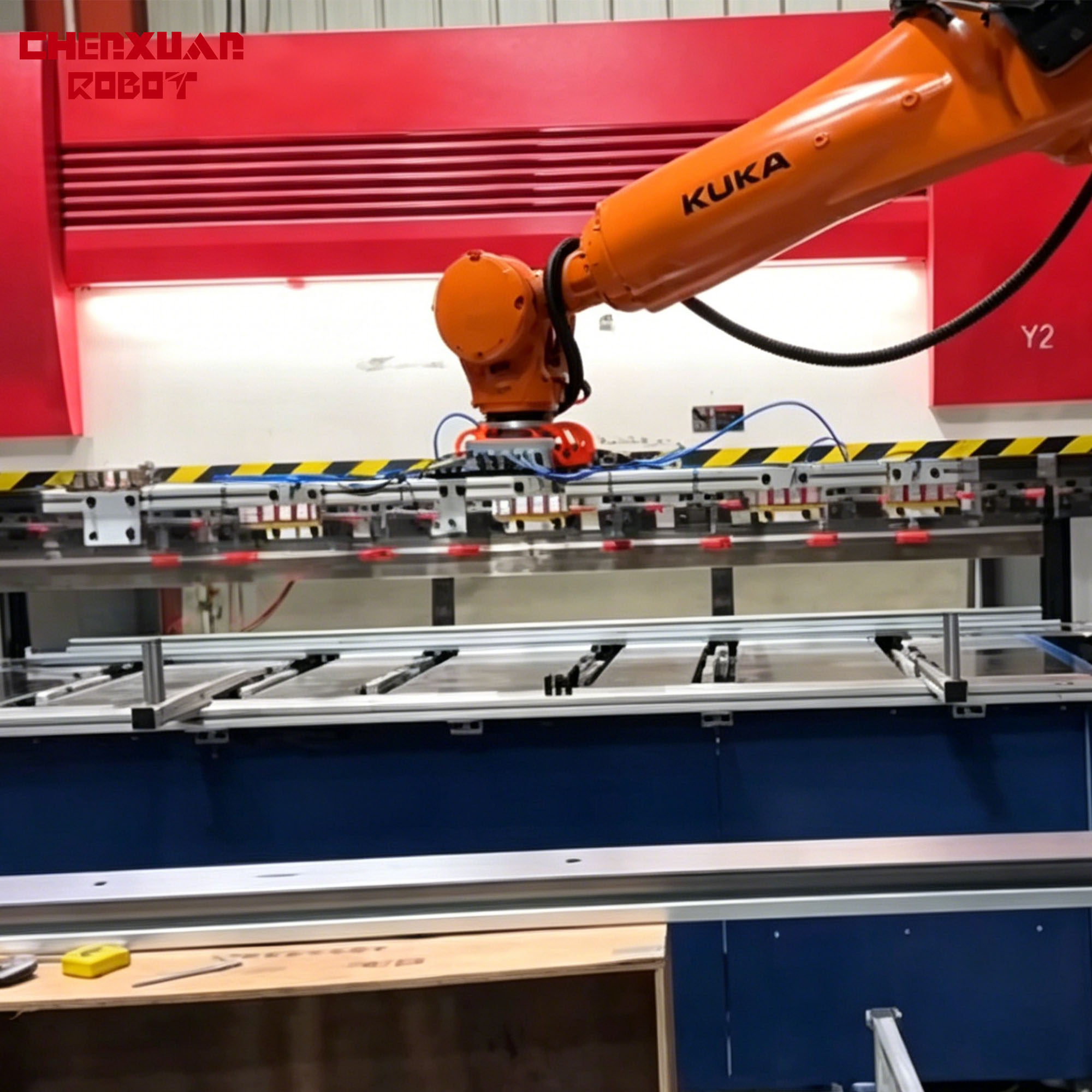 Sheet Metal Bending Robot