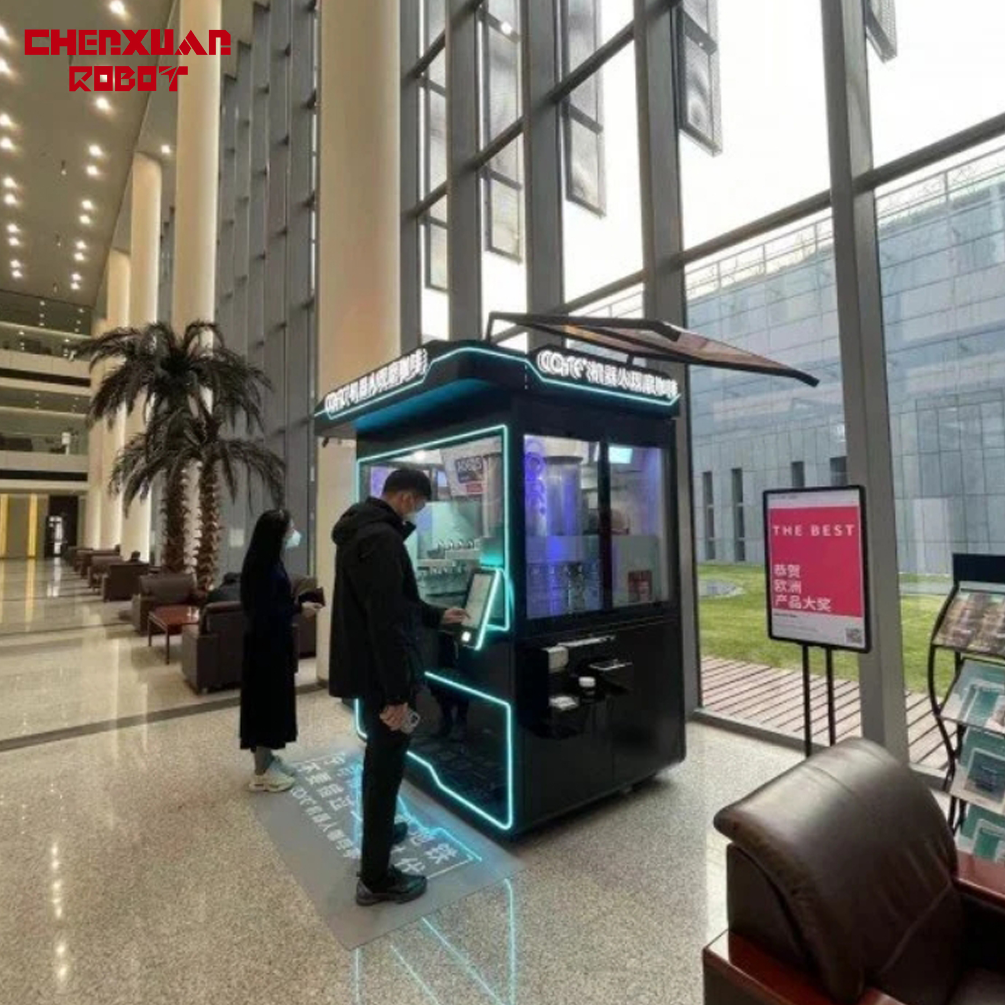 Commercial Coffee Robot