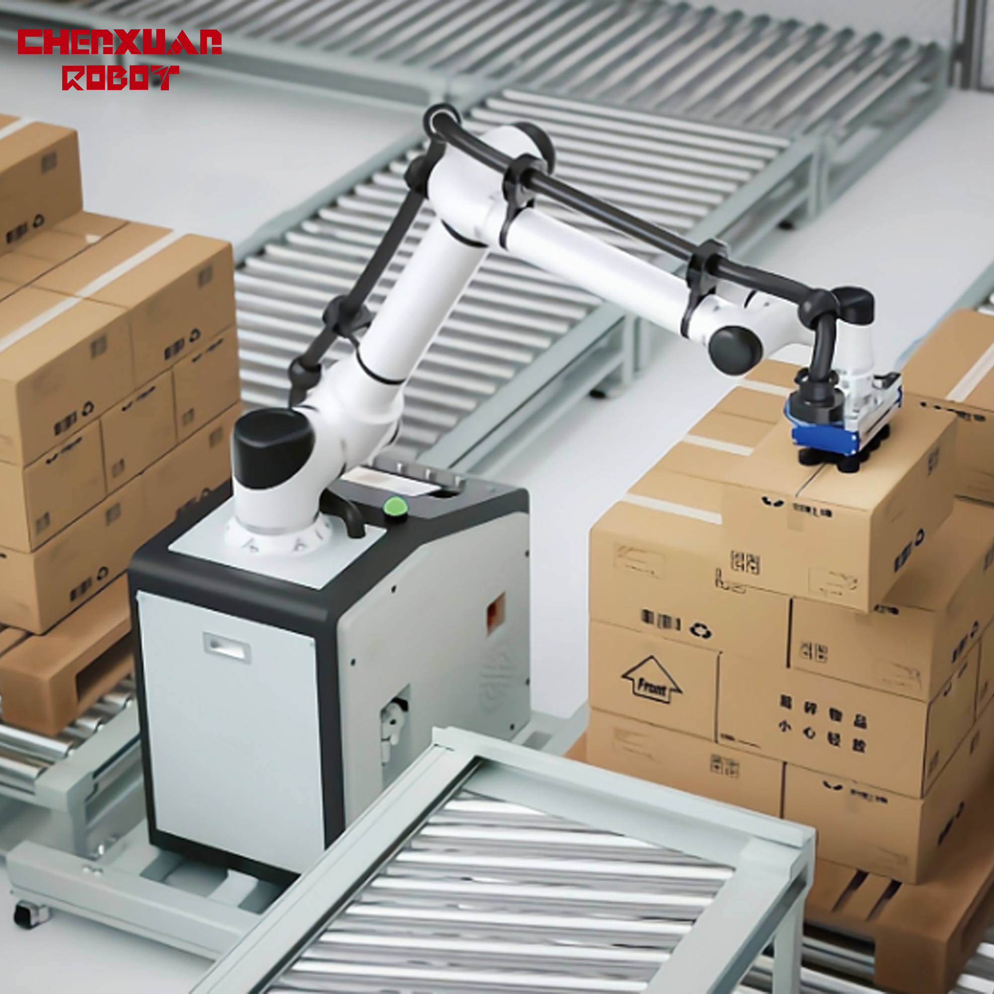 Automatic Palletizing Robotic Arm