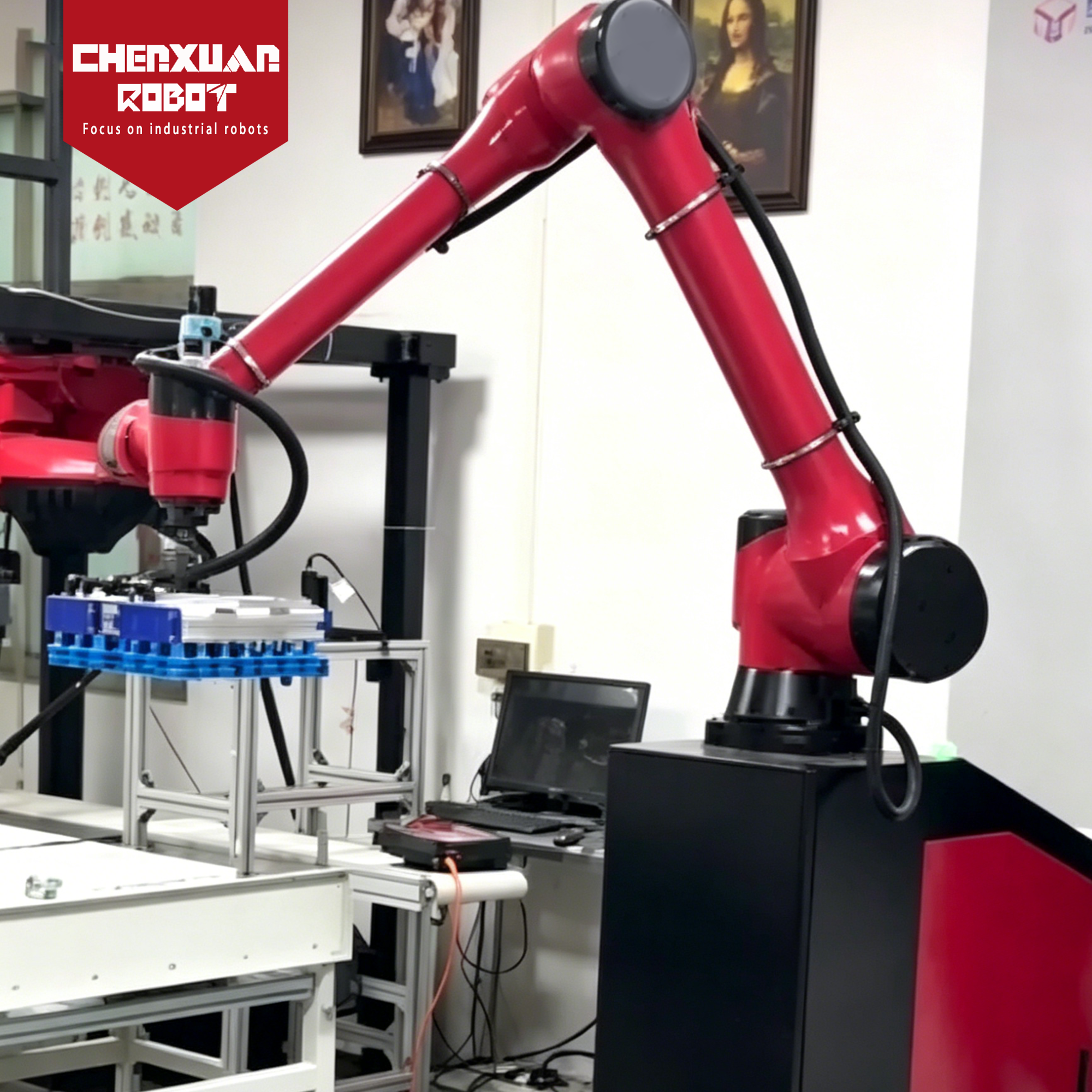 Collaborative palletizing robot