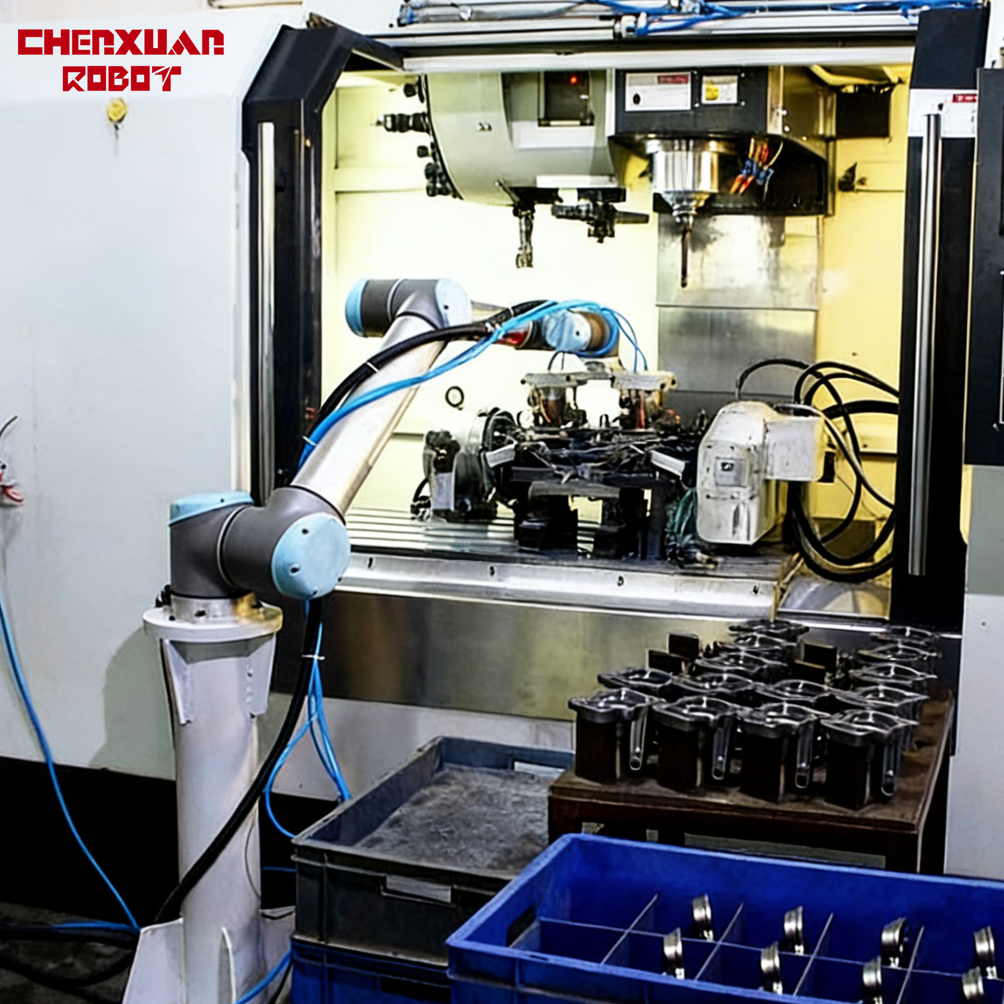 Flexible Machine Loading Cobot
