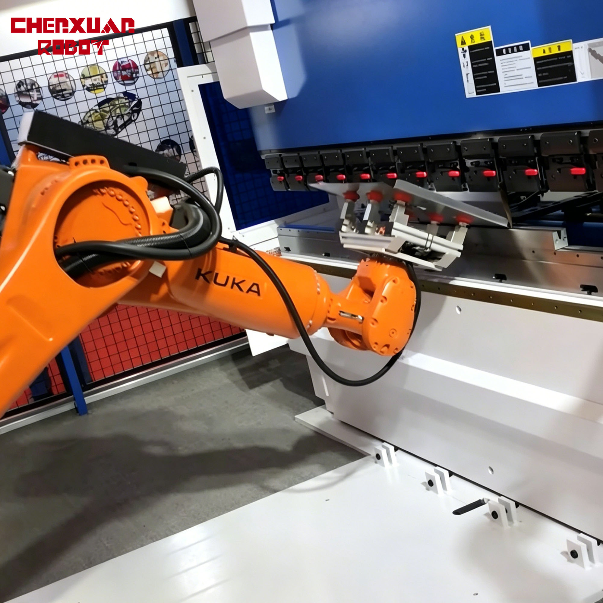 Sheet Metal Bending Robot