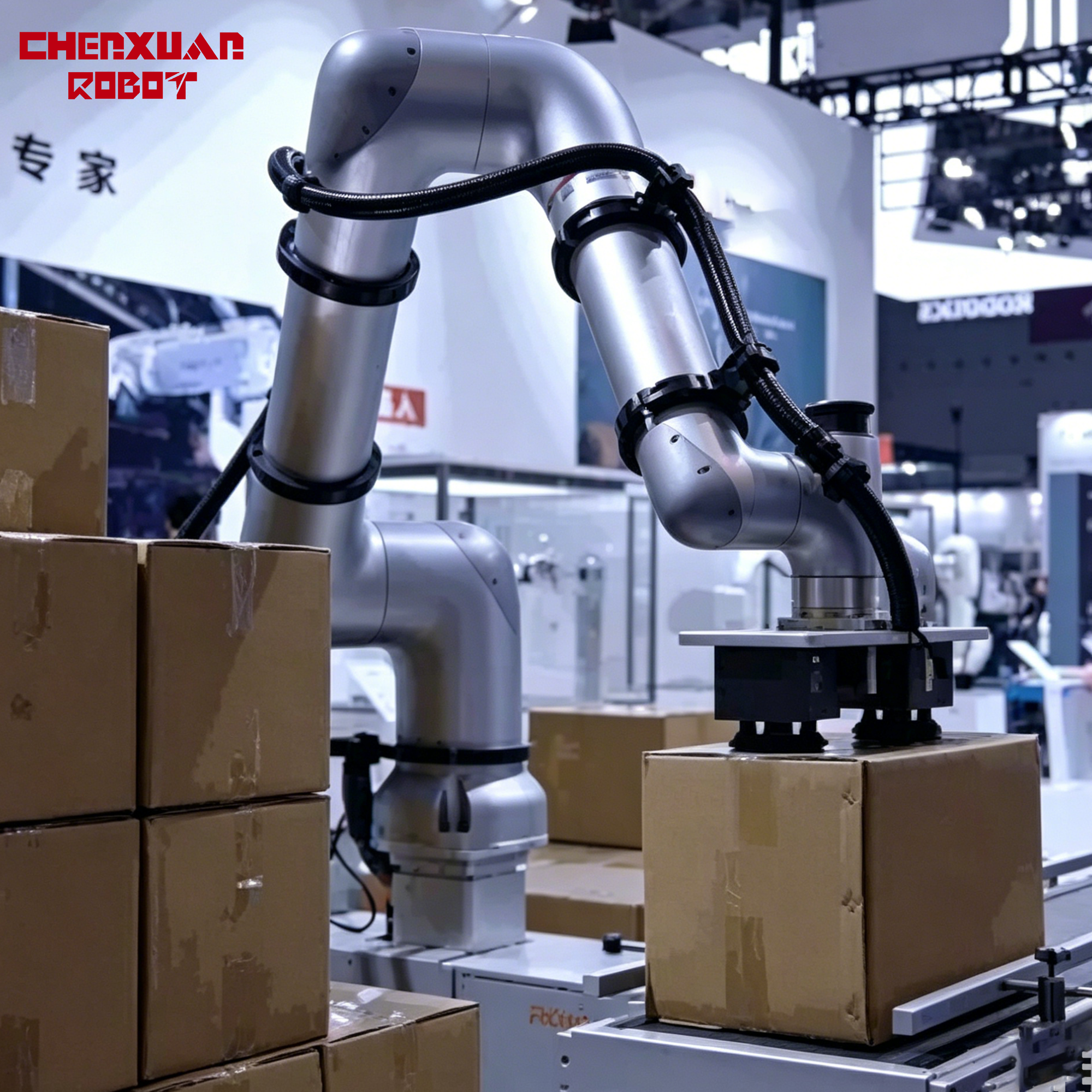 Collaborative handling robot