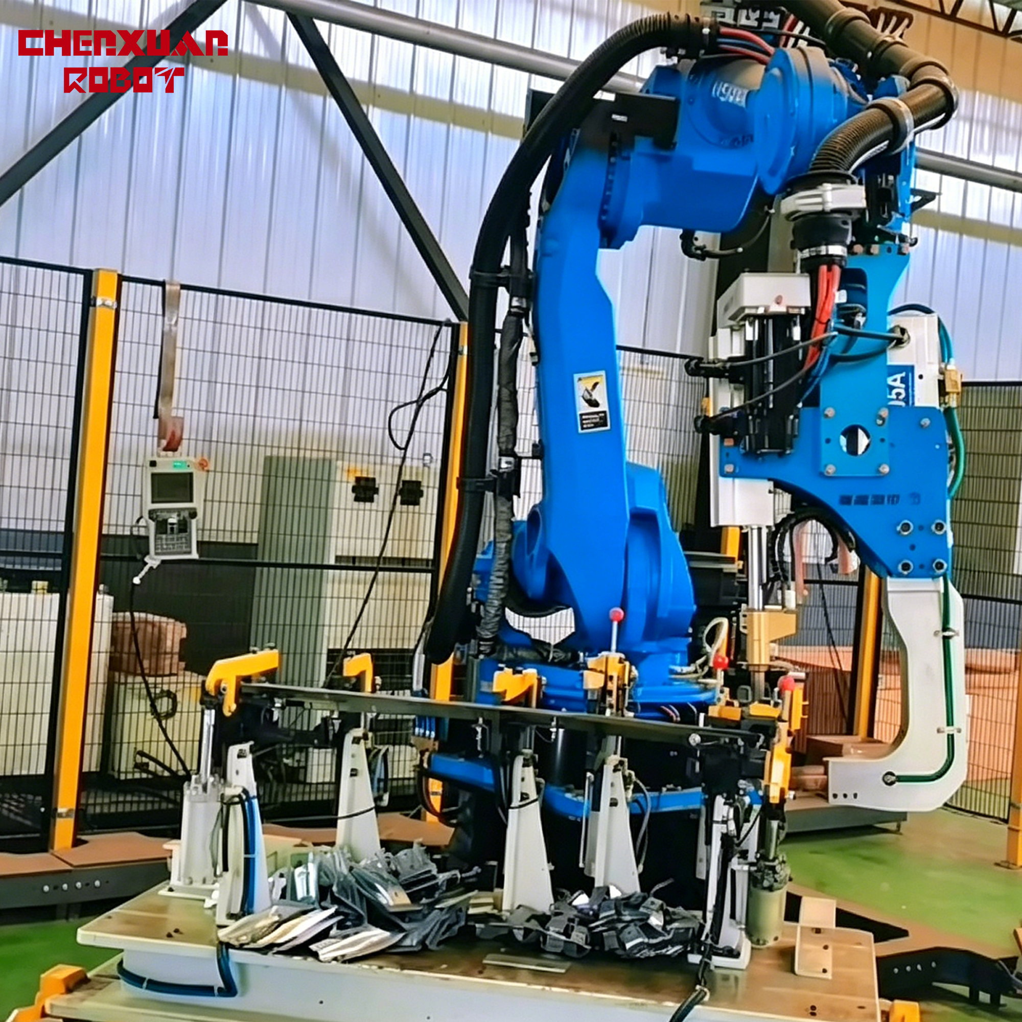 Industrial Spot Welding Robotic Arm