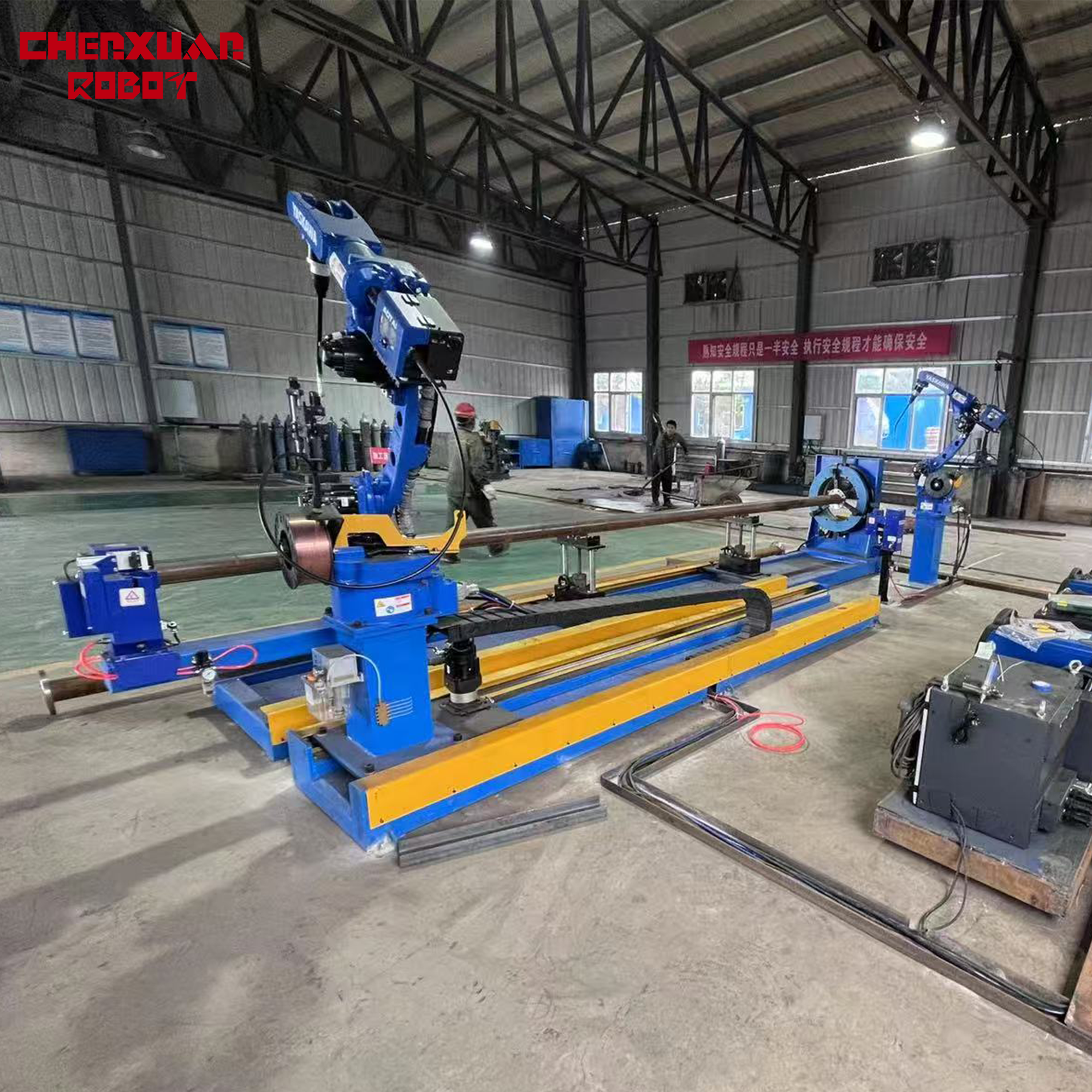  Pipe welding robot