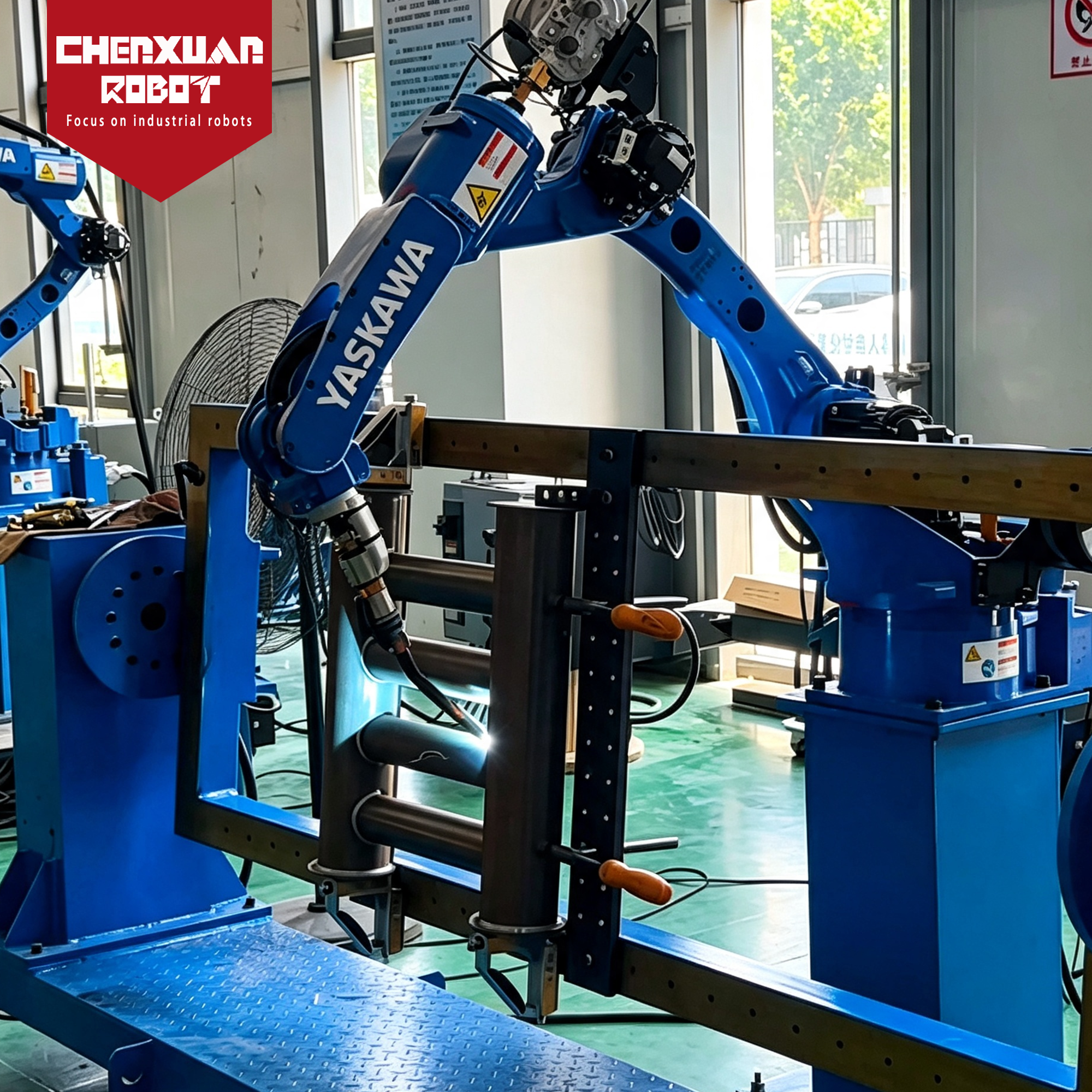 Six-axis welding robot