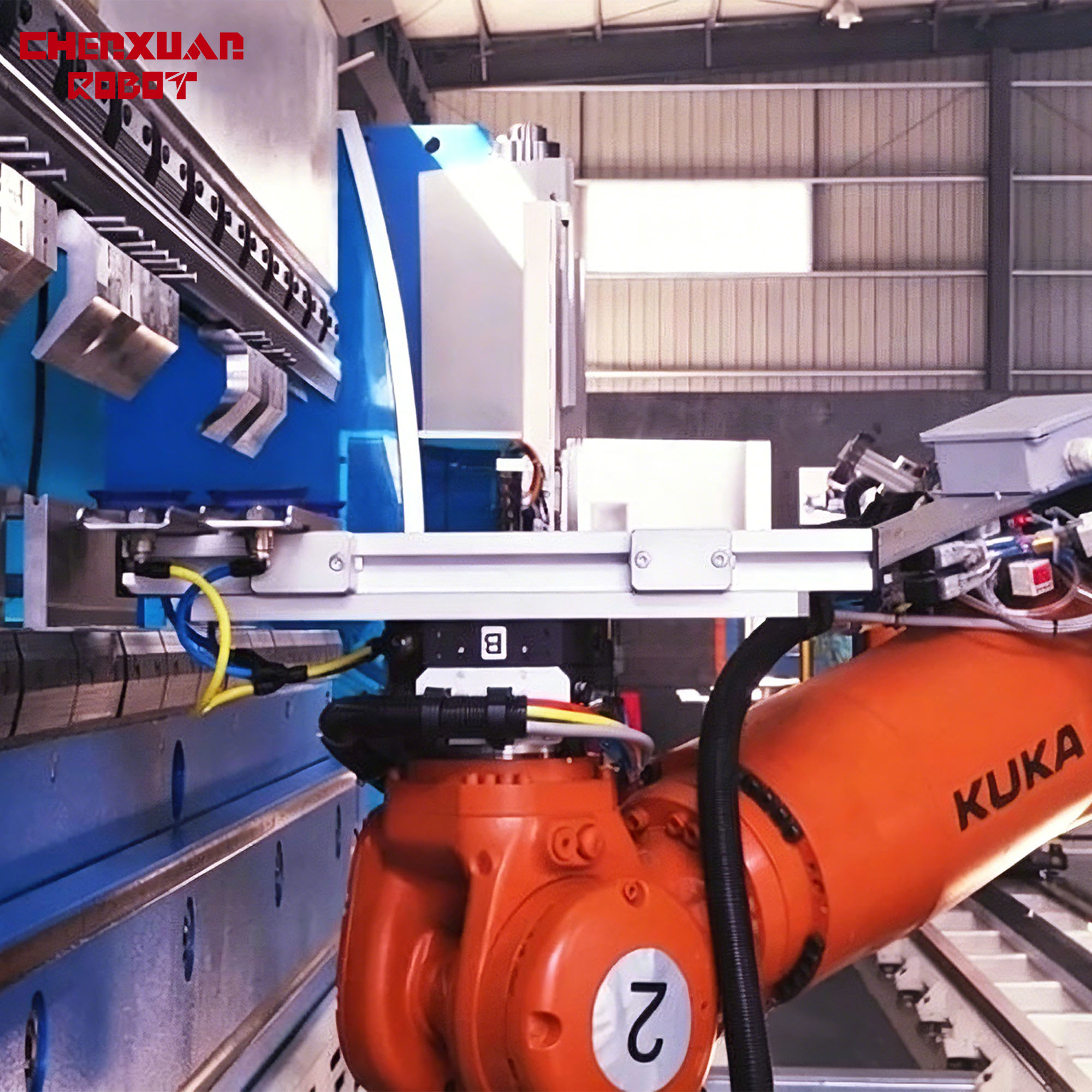 Sheet Metal Bending Robot