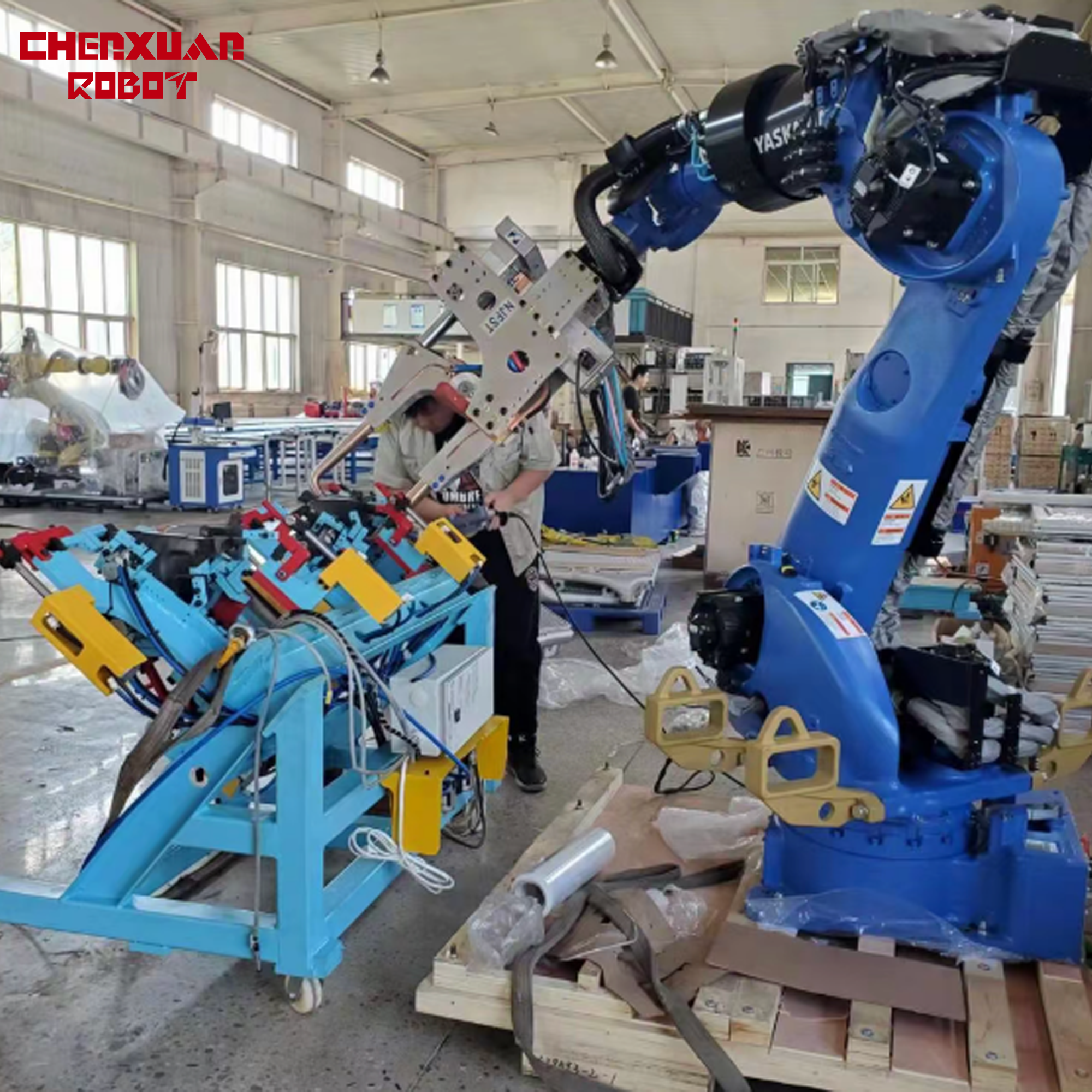 Industrial Spot Welding Robotic Arm