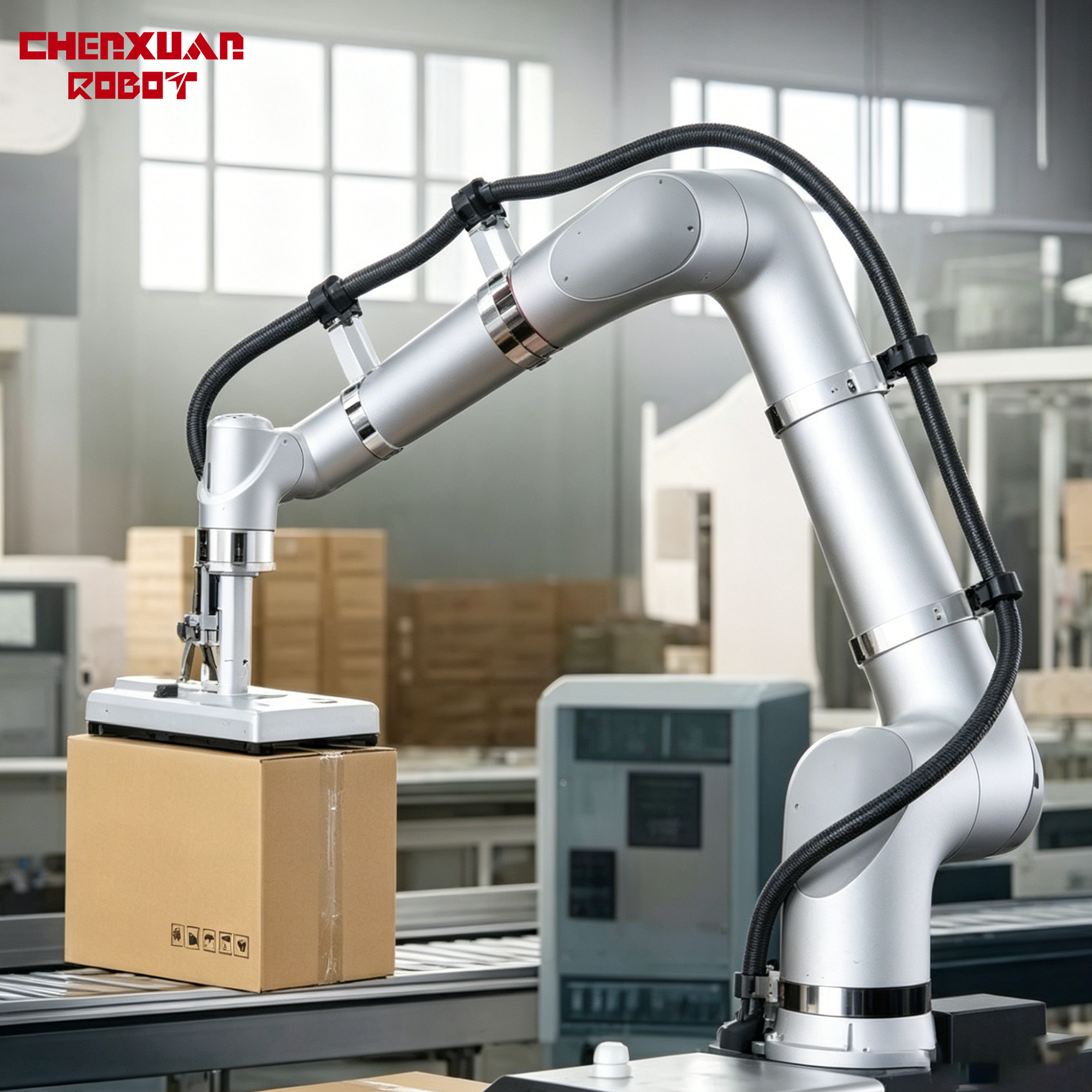 Collaborative handling robot