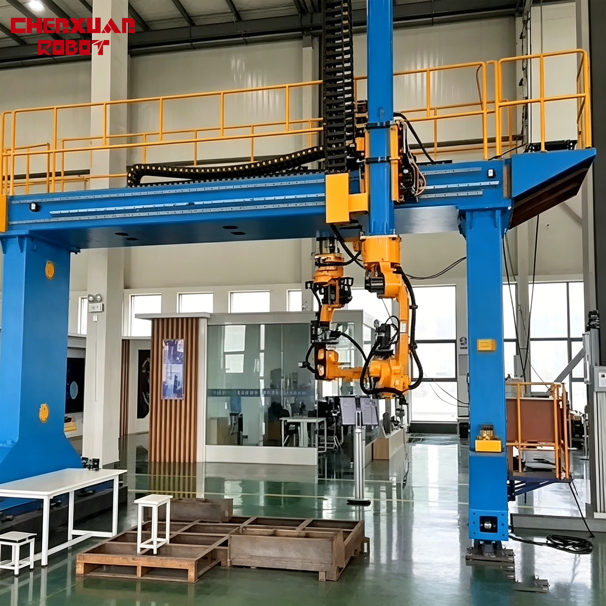 Gantry welding robot