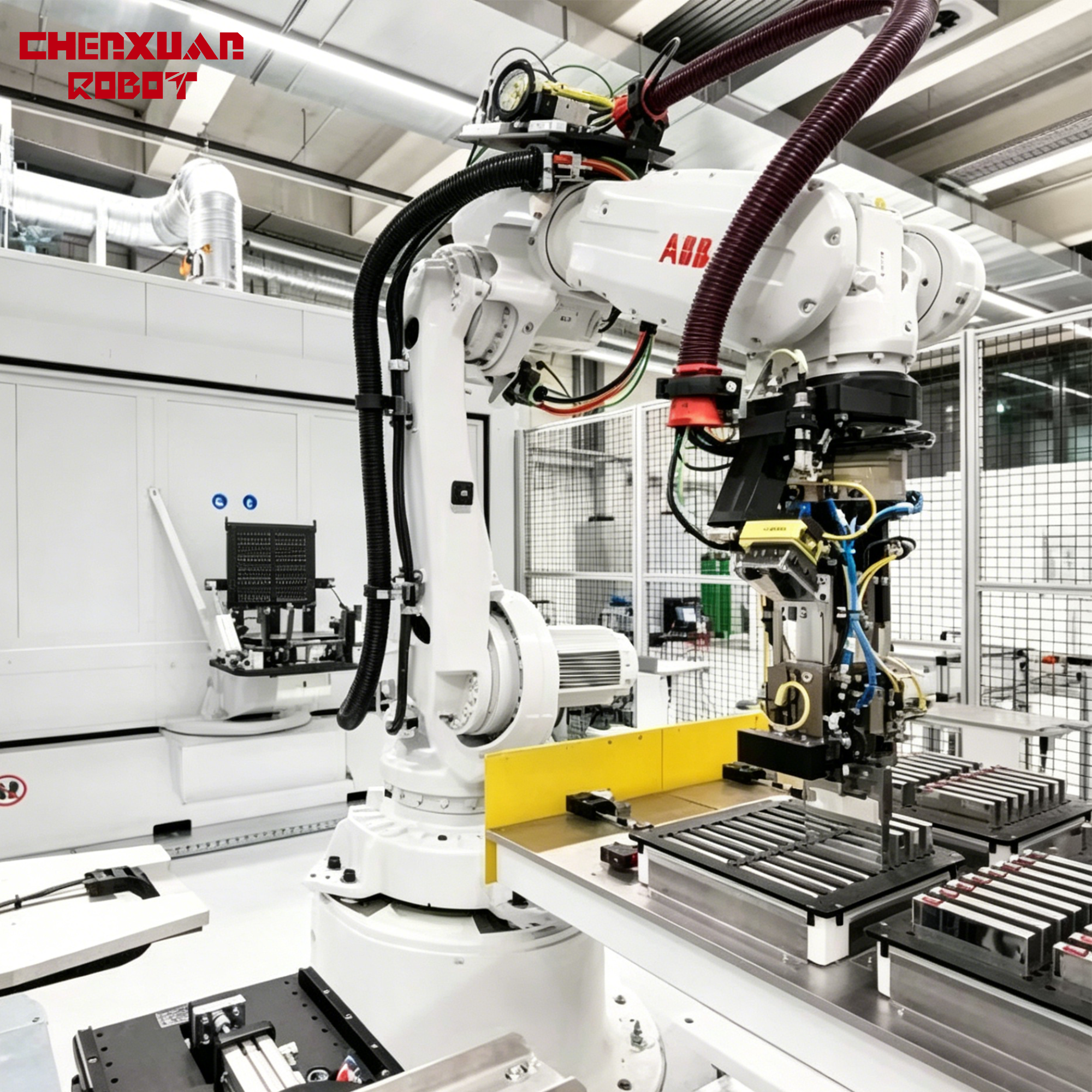metal polishing robot