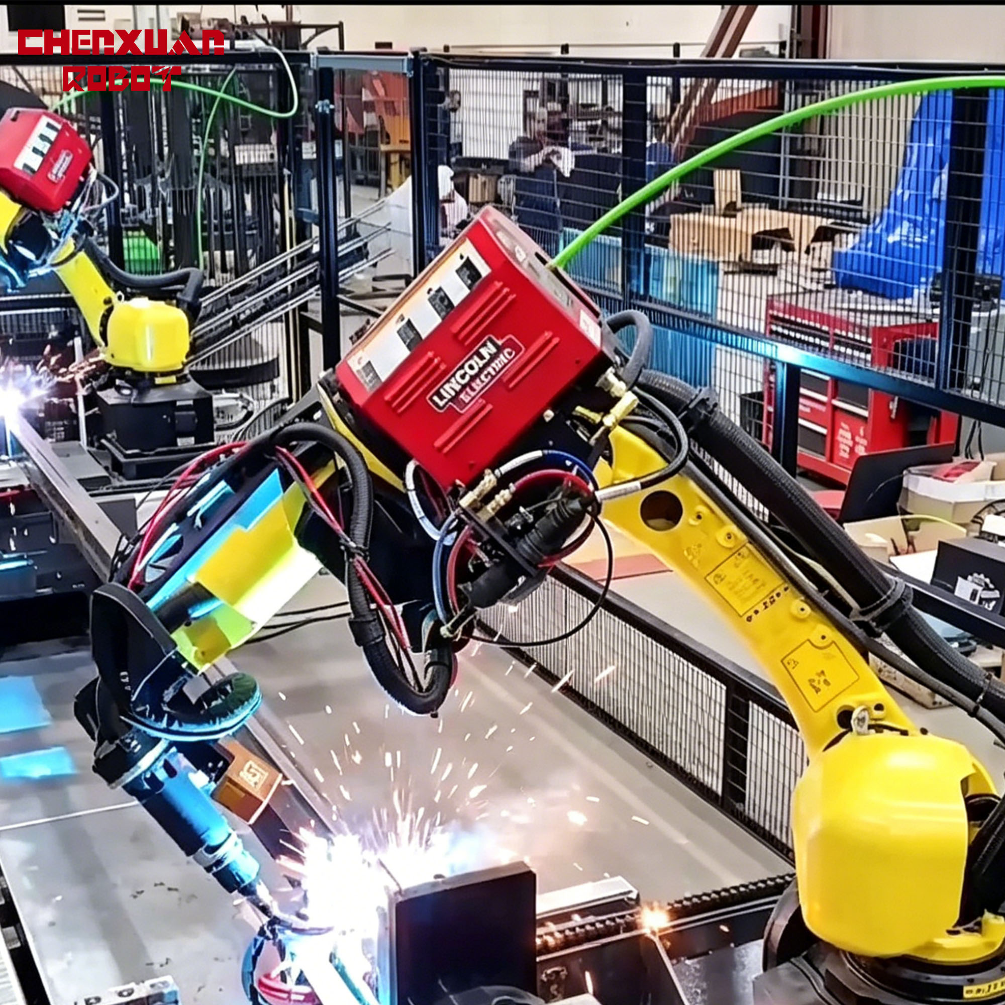 Automatic Welding Robotic Arm