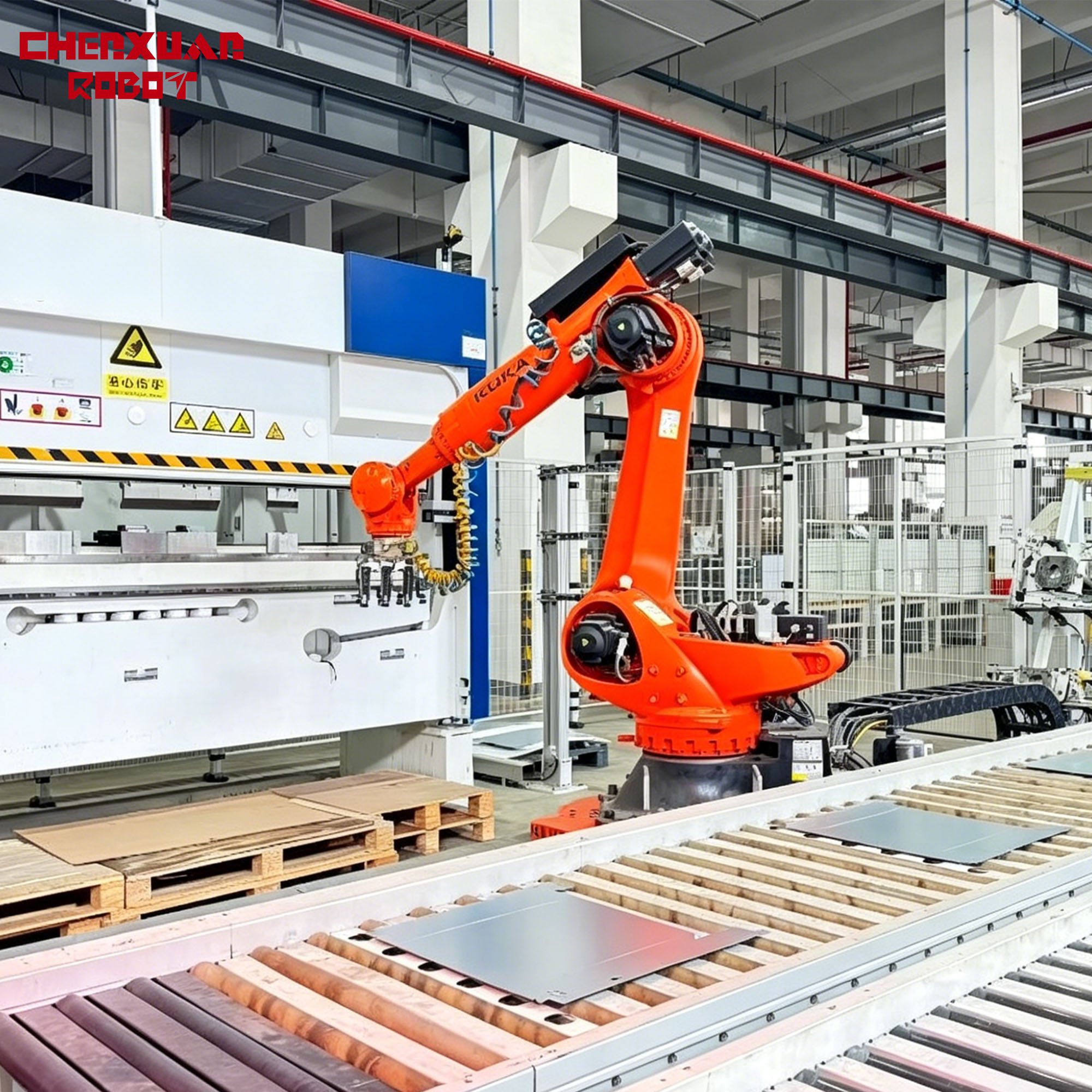 Sheet Metal Bending Robot