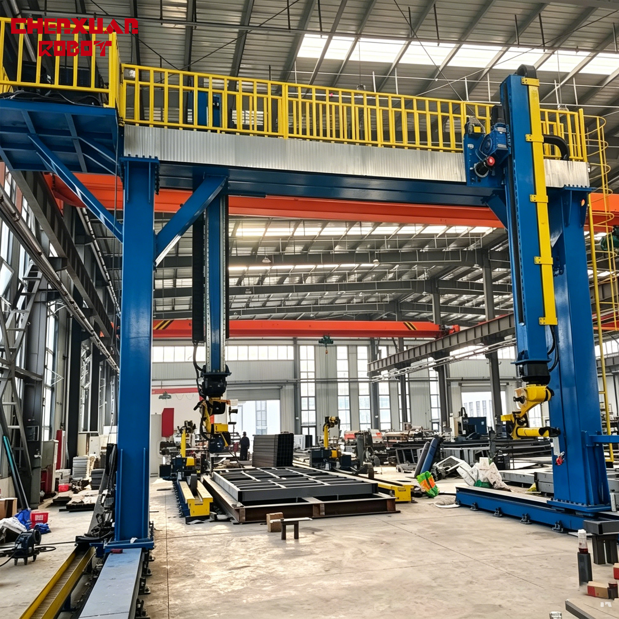 Rail mounted welding system