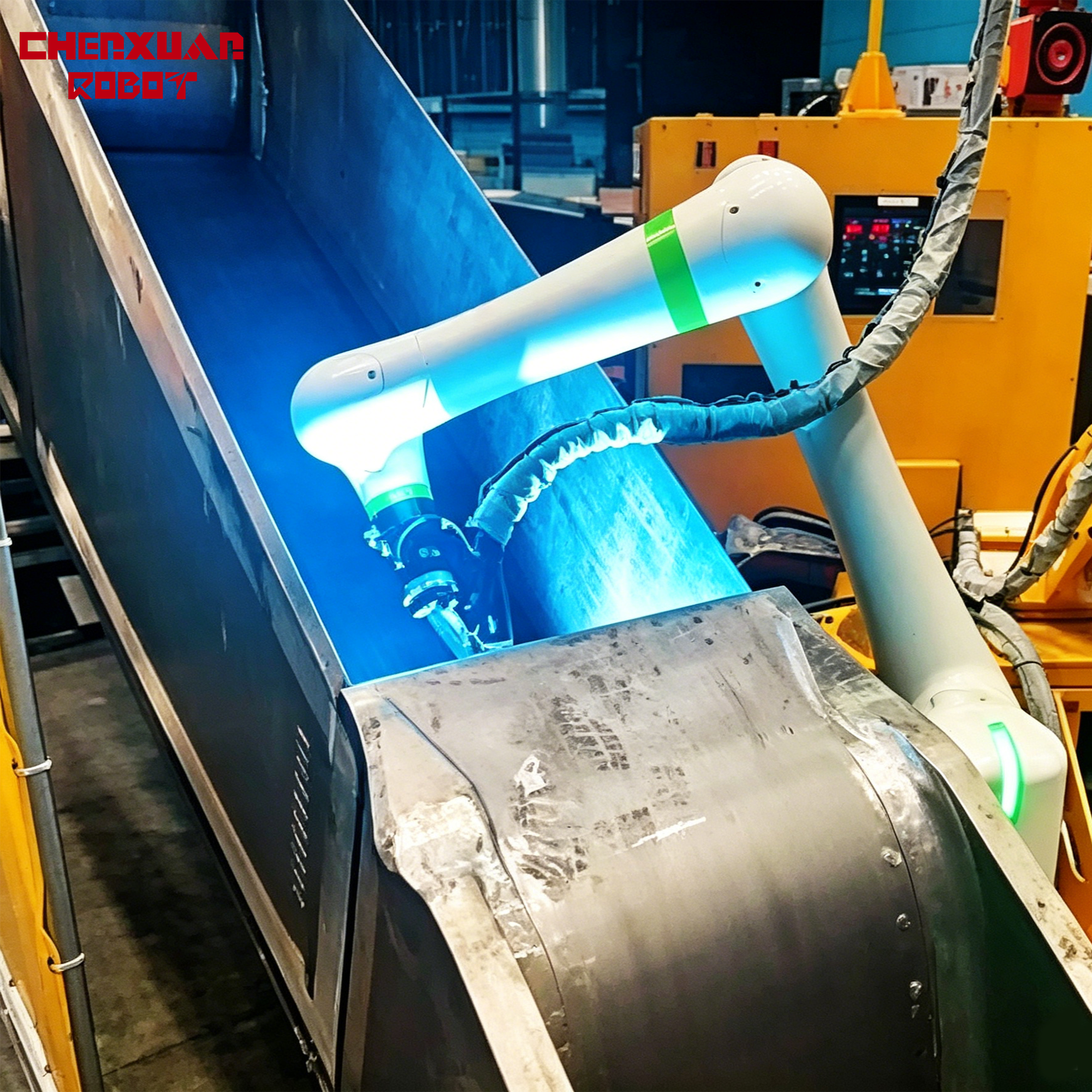Collaborative welding robot