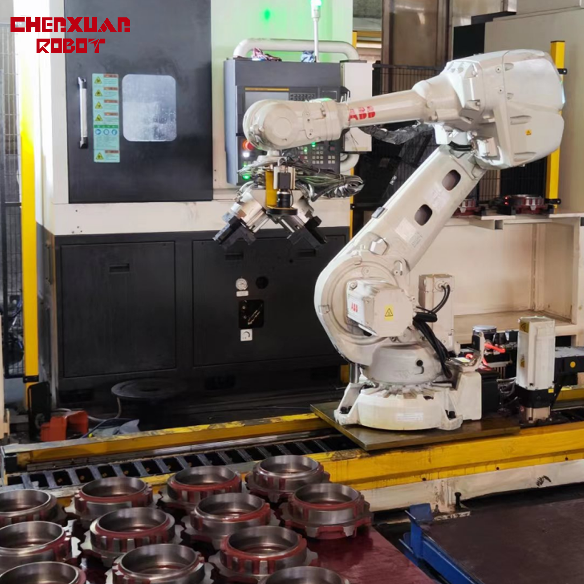 Automatic Bearing Housing Handling Robot