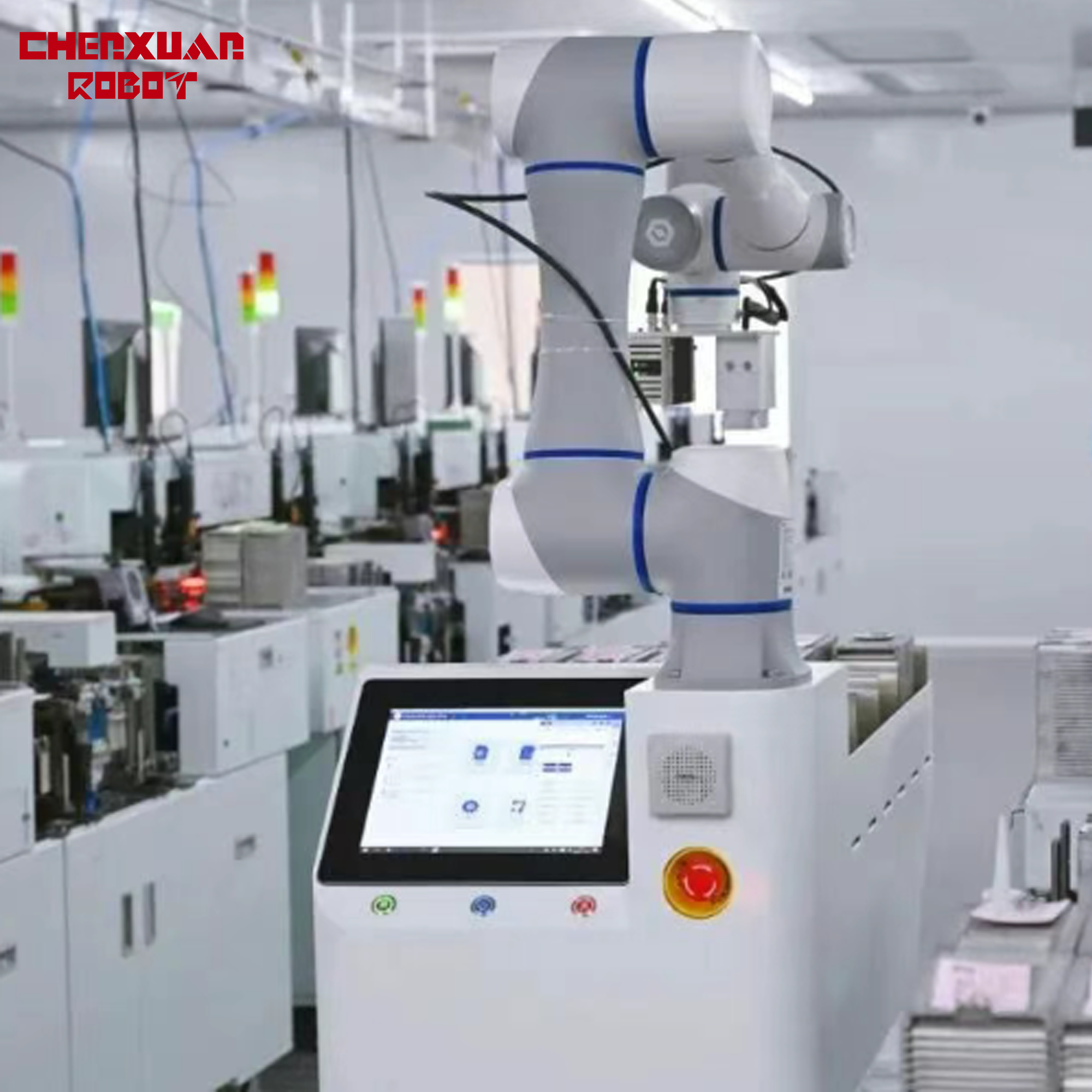 CNC loading unloading cobot