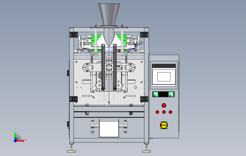 Integrated bag forming