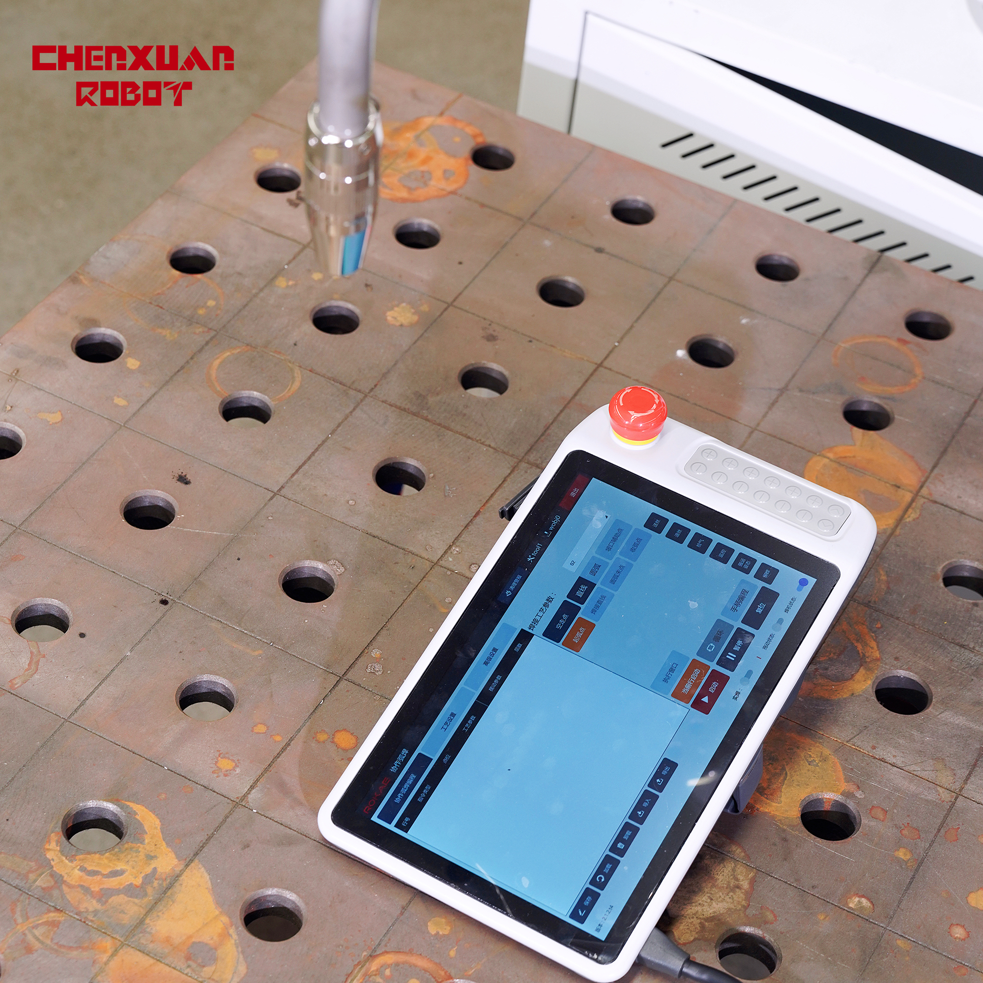 collaborative teach pendant tablet