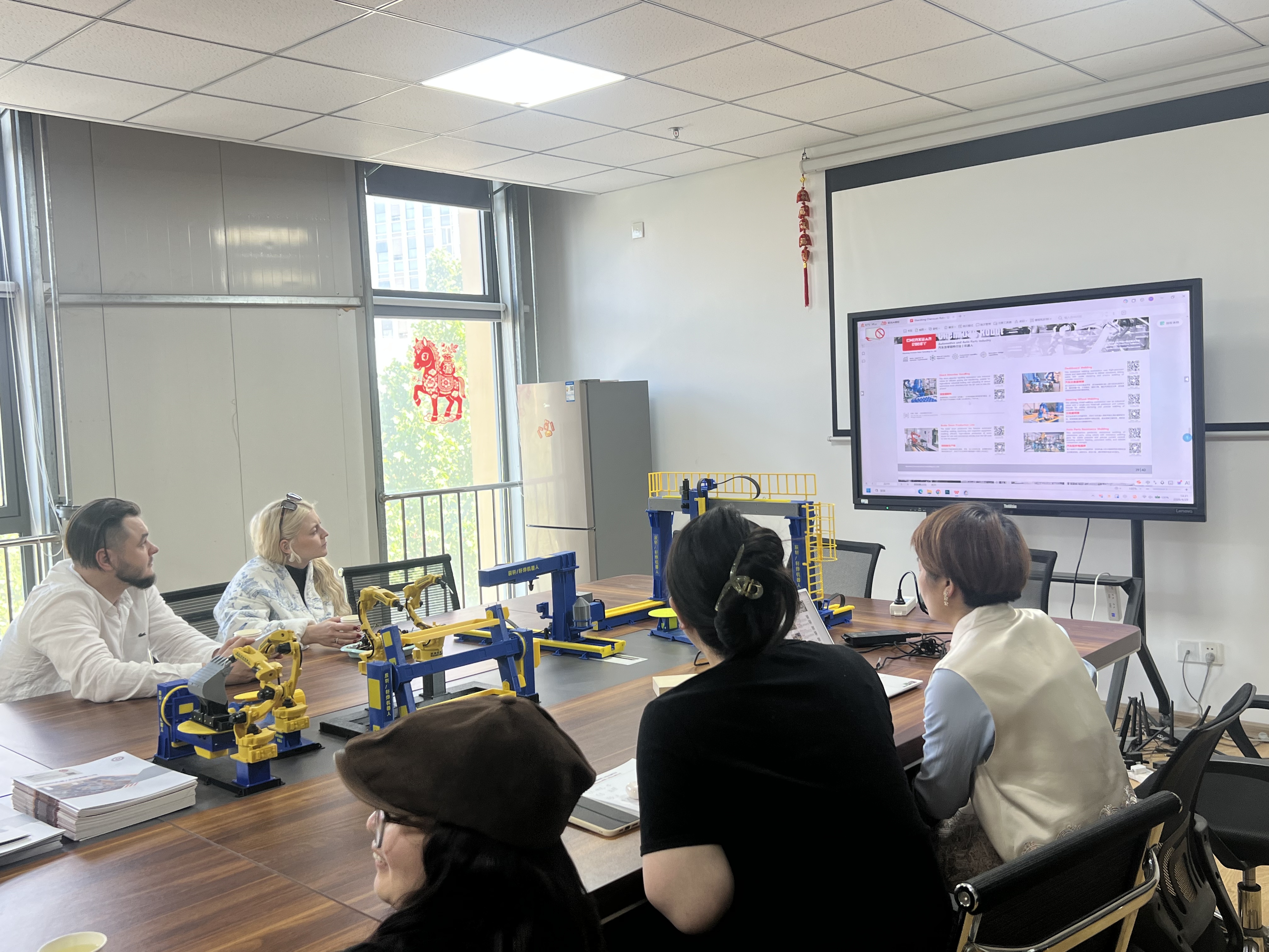Customer visit