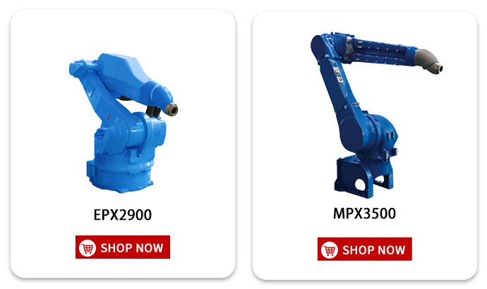 Paint spraying robot