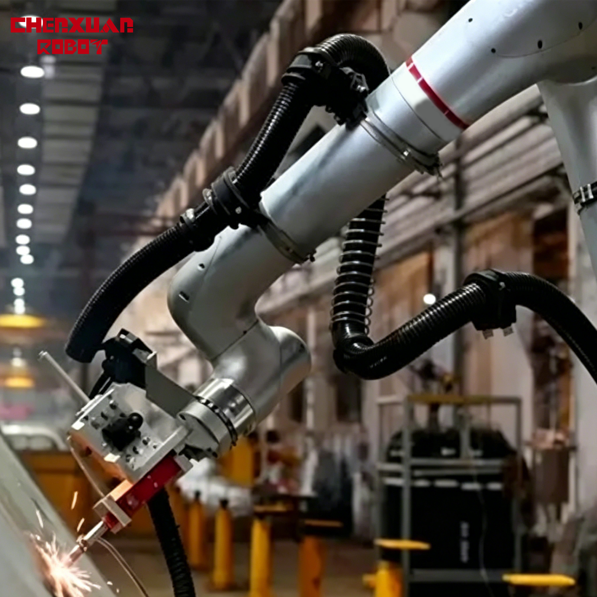 Collaborative welding robot